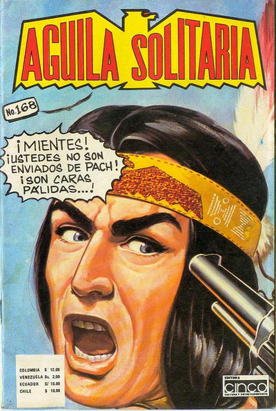 Cover for Aguila Solitaria (Editora Cinco, 1976 series) #168