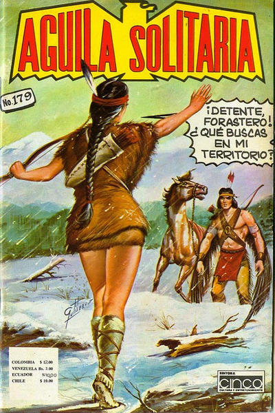Cover for Aguila Solitaria (Editora Cinco, 1976 series) #179