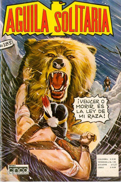 Cover for Aguila Solitaria (Editora Cinco, 1976 series) #182