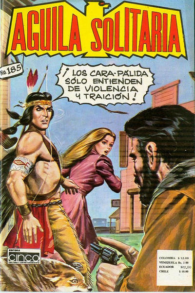 Cover for Aguila Solitaria (Editora Cinco, 1976 series) #185