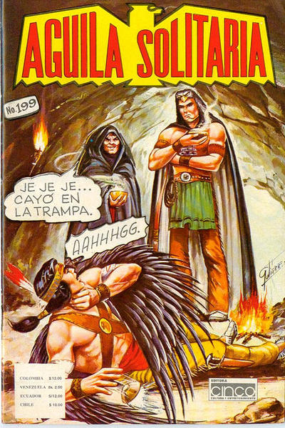 Cover for Aguila Solitaria (Editora Cinco, 1976 series) #199