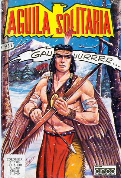 Cover for Aguila Solitaria (Editora Cinco, 1976 series) #211