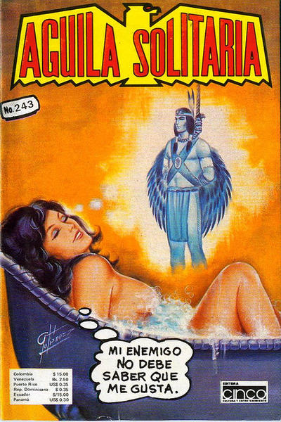 Cover for Aguila Solitaria (Editora Cinco, 1976 series) #243