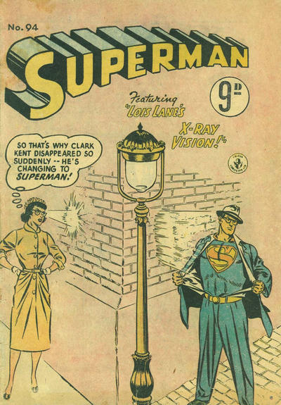 Cover for Superman (K. G. Murray, 1947 series) #94