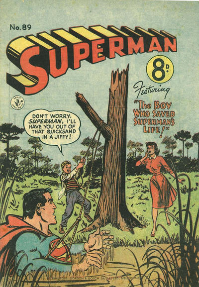 Cover for Superman (K. G. Murray, 1947 series) #89