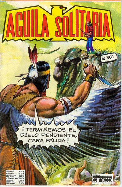 Cover for Aguila Solitaria (Editora Cinco, 1976 series) #301