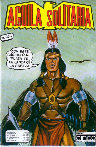 Cover for Aguila Solitaria (Editora Cinco, 1976 series) #263