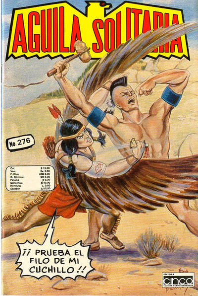 Cover for Aguila Solitaria (Editora Cinco, 1976 series) #276