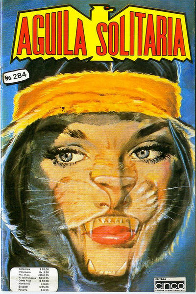 Cover for Aguila Solitaria (Editora Cinco, 1976 series) #284