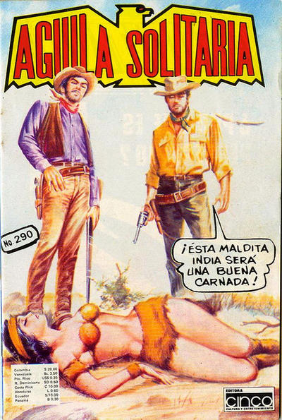 Cover for Aguila Solitaria (Editora Cinco, 1976 series) #290