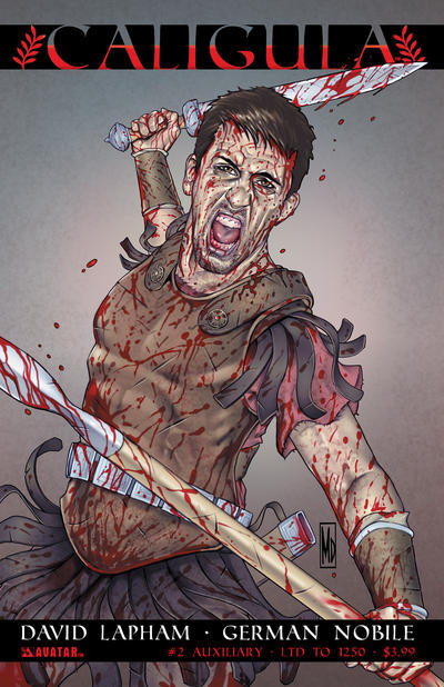 Cover for Caligula (Avatar Press, 2011 series) #2 [Auxiliary]