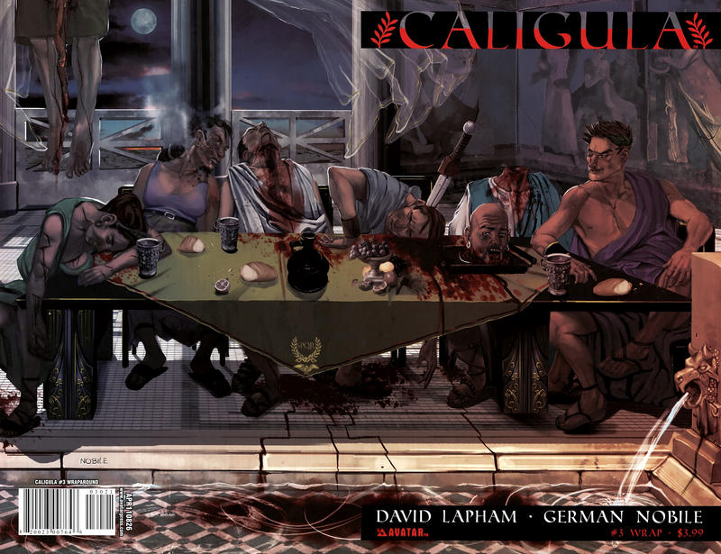 Cover for Caligula (Avatar Press, 2011 series) #3 [Wrap]