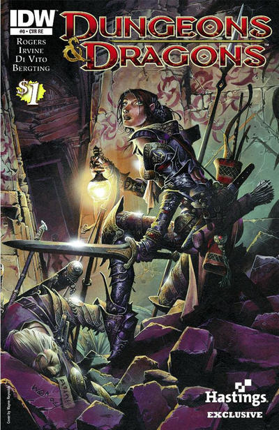 Cover for Dungeons & Dragons (IDW, 2010 series) #0 [Hastings]