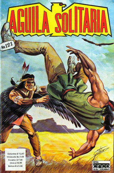 Cover for Aguila Solitaria (Editora Cinco, 1976 series) #121