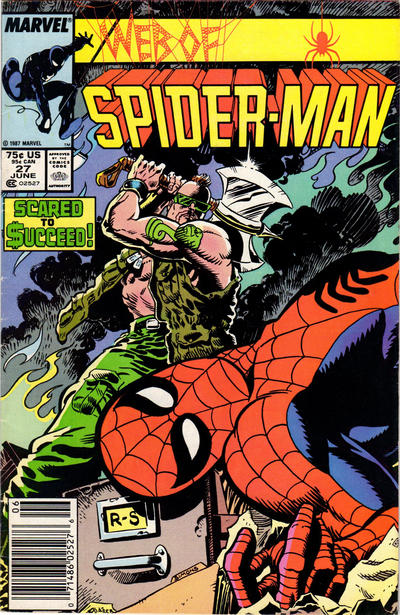 Cover for Web of Spider-Man (Marvel, 1985 series) #27 [Newsstand]