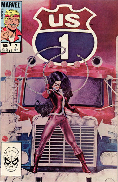 Cover for U.S. 1 (Marvel, 1983 series) #7 [Direct]