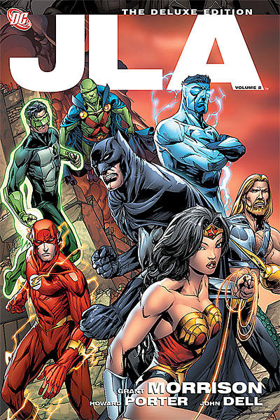 Cover for JLA: The Deluxe Edition (DC, 2008 series) #2