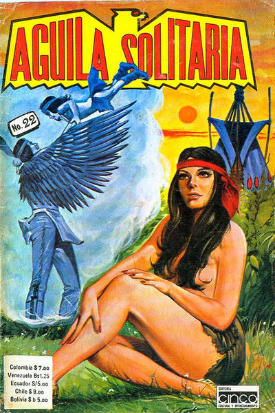 Cover for Aguila Solitaria (Editora Cinco, 1976 series) #22