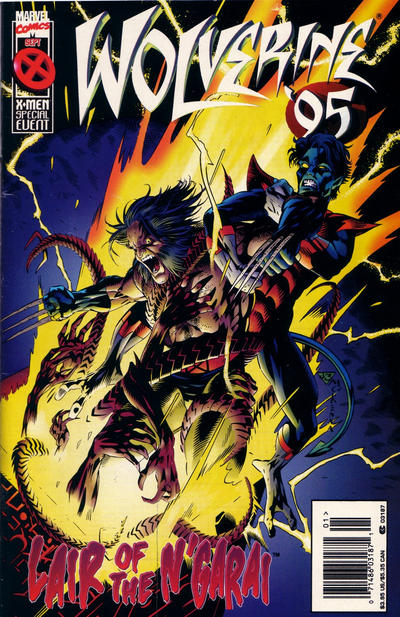 Cover for Wolverine '95 (Marvel, 1995 series) #1 [Newsstand]