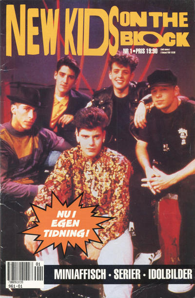 Cover for New Kids on the Block (Semic, 1991 series) #1/1991