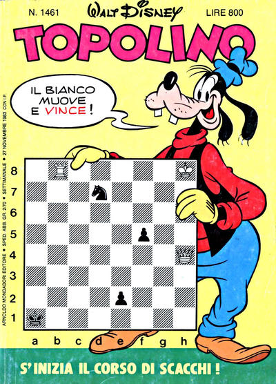 Cover for Topolino (Mondadori, 1949 series) #1461