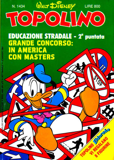 Cover for Topolino (Mondadori, 1949 series) #1434