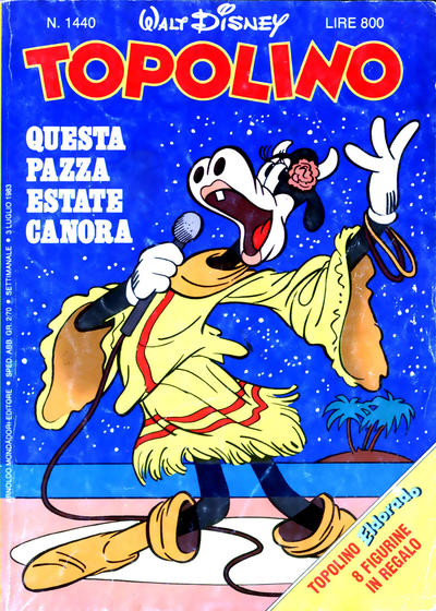 Cover for Topolino (Mondadori, 1949 series) #1440