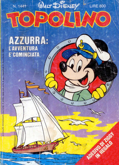 Cover for Topolino (Mondadori, 1949 series) #1441