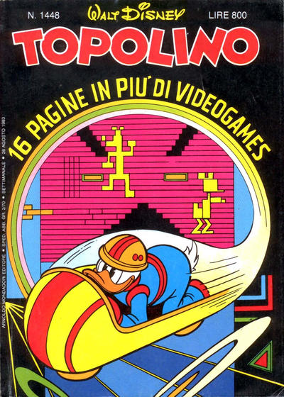 Cover for Topolino (Mondadori, 1949 series) #1448