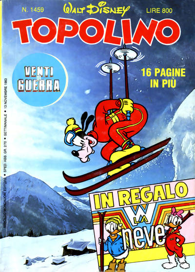 Cover for Topolino (Mondadori, 1949 series) #1459