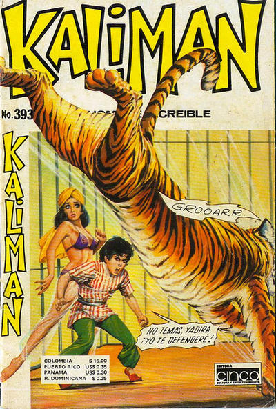 Cover for Kaliman (Editora Cinco, 1976 series) #393