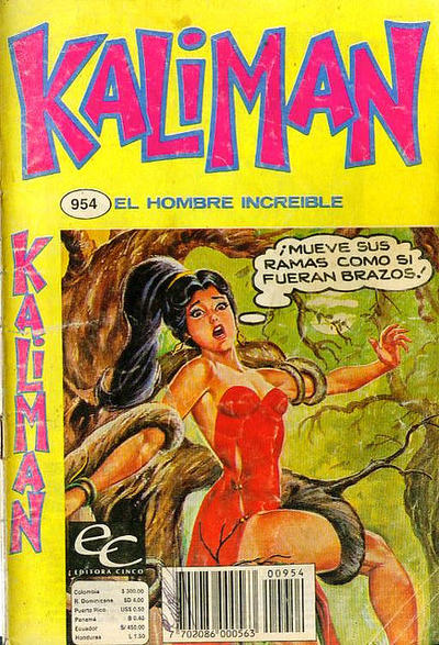 Cover for Kaliman (Editora Cinco, 1976 series) #954