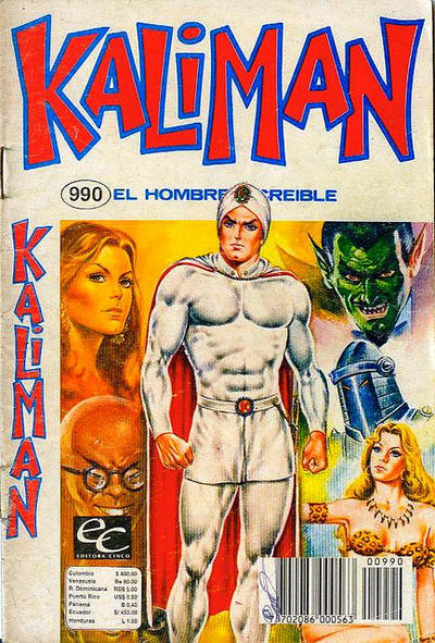 Cover for Kaliman (Editora Cinco, 1976 series) #990