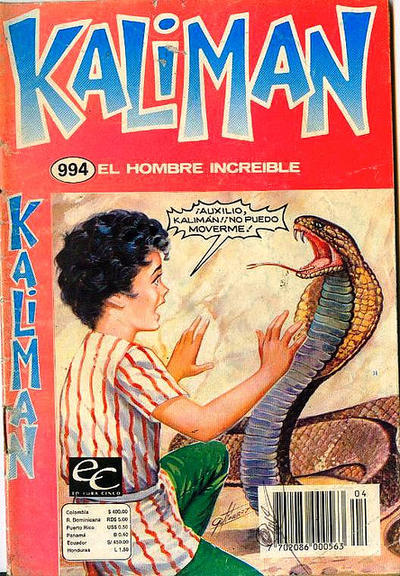 Cover for Kaliman (Editora Cinco, 1976 series) #994