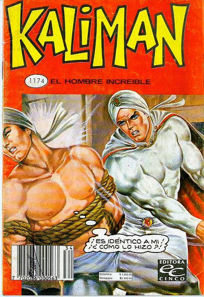 Cover for Kaliman (Editora Cinco, 1976 series) #1174