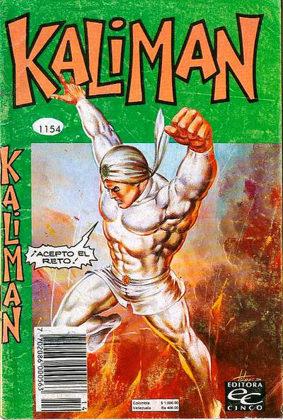 Cover for Kaliman (Editora Cinco, 1976 series) #1154
