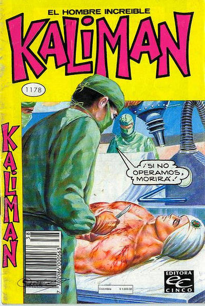 Cover for Kaliman (Editora Cinco, 1976 series) #1178