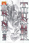 Cover for Bring the Thunder (Dynamite Entertainment, 2010 series) #2 [B&W RI]