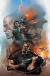 Cover for The Expendables (Dynamite Entertainment, 2010 series) #1 [Virgin Art Chase Cover]