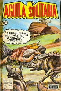 Cover for Aguila Solitaria (Editora Cinco, 1976 series) #155