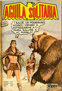 Cover for Aguila Solitaria (Editora Cinco, 1976 series) #181