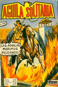 Cover for Aguila Solitaria (Editora Cinco, 1976 series) #246