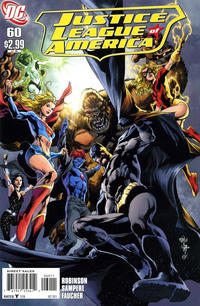 Cover for Justice League of America (DC, 2006 series) #60