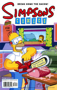 Cover for Simpsons Comics (Bongo, 1993 series) #181