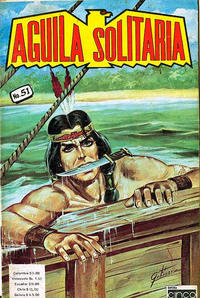 Cover for Aguila Solitaria (Editora Cinco, 1976 series) #51