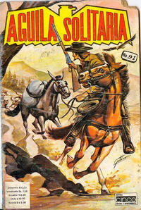Cover for Aguila Solitaria (Editora Cinco, 1976 series) #91
