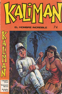 Cover for Kaliman (Editora Cinco, 1976 series) #74