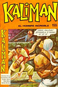 Cover for Kaliman (Editora Cinco, 1976 series) #155