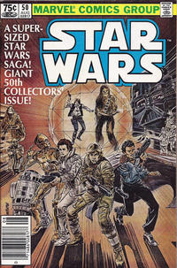 Cover Thumbnail for Star Wars (Marvel, 1977 series) #50 [Newsstand]
