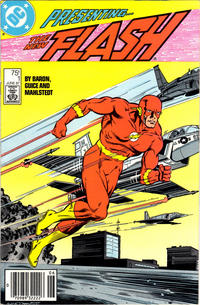Cover Thumbnail for Flash (DC, 1987 series) #1 [Newsstand]